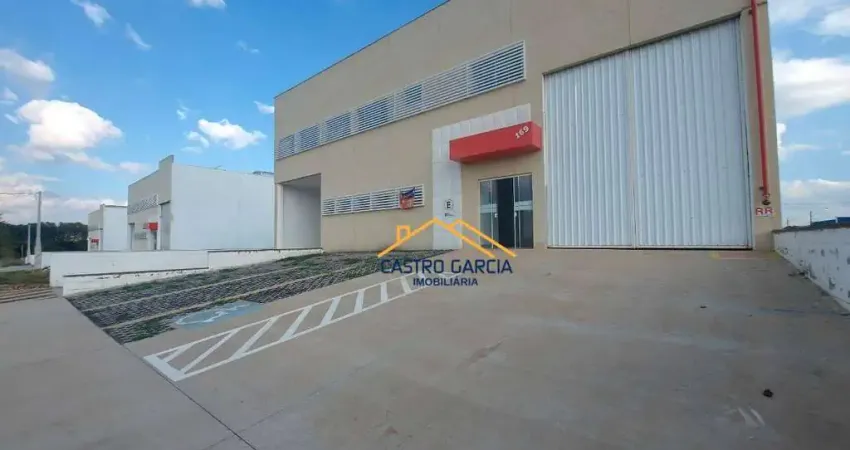 Galpão para alugar, 841 m² por r$ 14.199/mês - parque industrial souza queiroz - limeira/sp