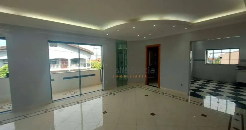 Casa com 3 quartos para alugar, contendo 140 m² de área útil no bairro jardim pérola - santa bárbara d'oeste/sp