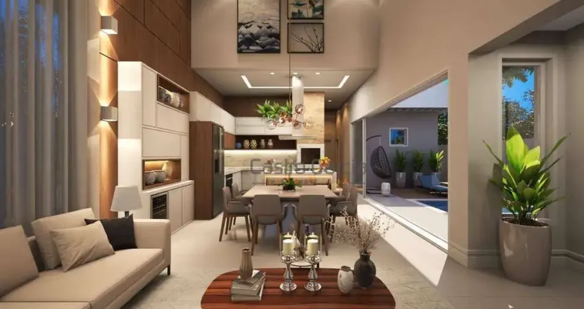 Casa com 3 dormitórios à venda, 220 m² por r$ 1.970.000,00 - jardim firenze - santa bárbara d'oeste/sp