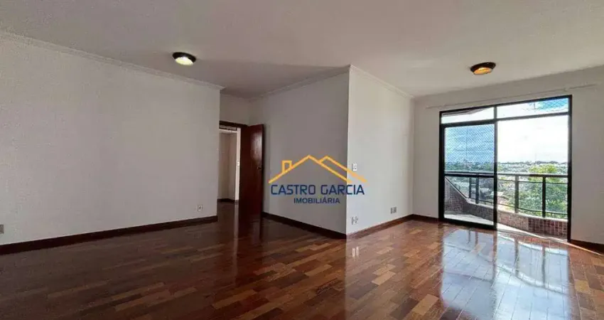 Apartamento com 3 quartos para alugar, contendo 113 m² de área útil no Edifício Solar Itapuã - Jardim Paulista - Americana/SP