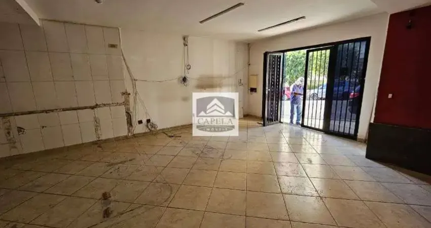 Salão comercial para locação com 90 metros no bairro de santa terezinha