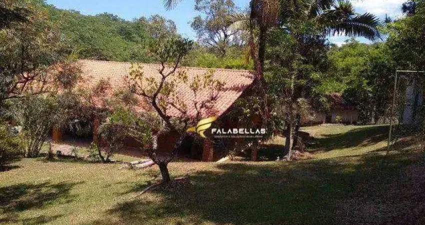 Chácara com 3 dormitórios à venda, 5000 m² por r$ 742.000,00 - iara - atibaia/sp