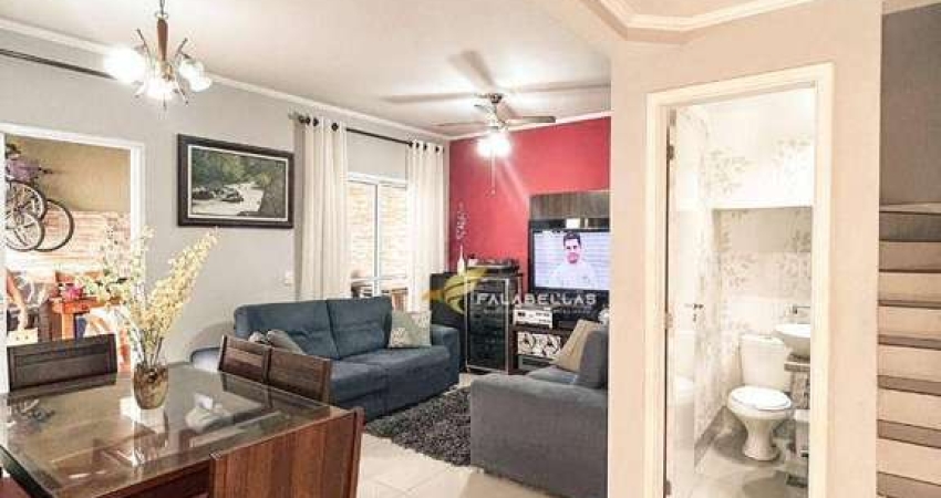 Sobrado com 3 dormitórios à venda, 94 m² por R$ 700.000,00 - Cidade Nova - Jundiaí/SP