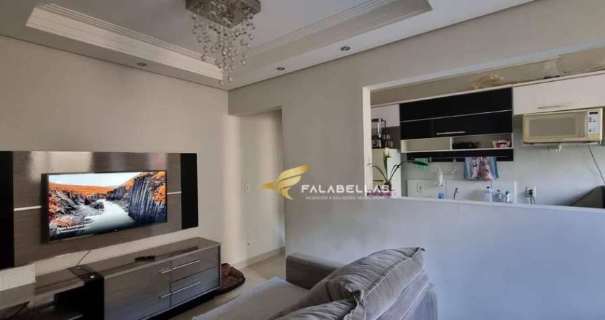 Apartamento com 2 dormitórios à venda, 49 m² por R$ 305.000,00 - Vila Della Piazza - Jundiaí/SP