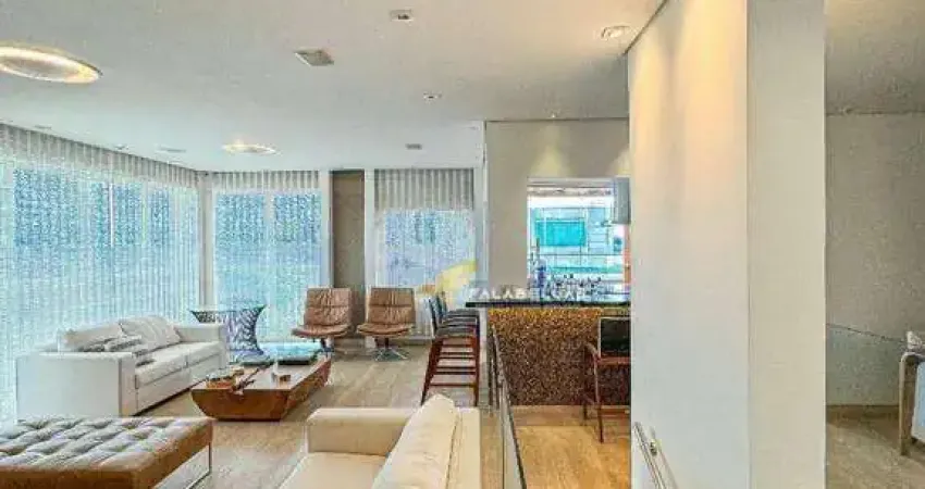 Cobertura com 4 dormitórios à venda, 360 m² por r$ 3.200.000,00 - jardim ana maria - jundiaí/sp