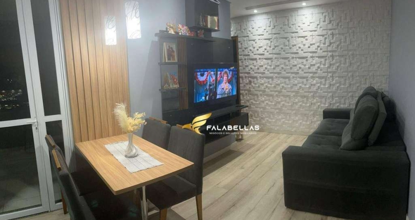 Apartamento com 2 dormitórios à venda, 56 m² por R$ 550.000,00 - Horto Florestal - Jundiaí/SP