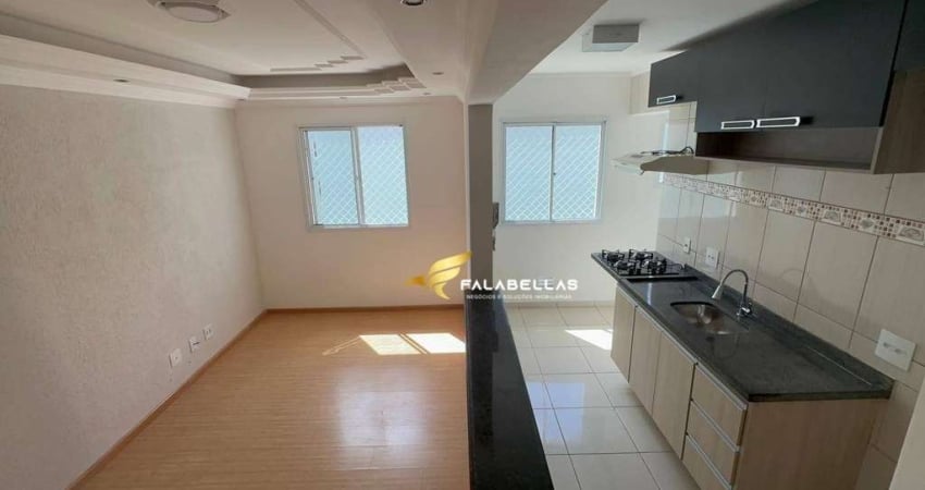 Apartamento com 2 dormitórios à venda, 54 m² por R$ 275.000 - Distrito Industrial - Jundiaí/SP