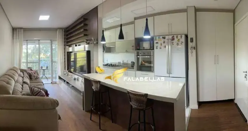 Apartamento com 3 dormitórios à venda, 80 m² por R$ 720.000,00 - Medeiros - Jundiaí/SP