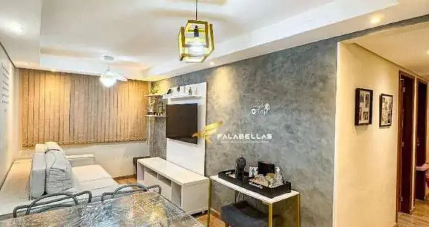 Apartamento com 3 dormitórios à venda, 69 m² por R$ 300.000,00 - Residencial Terra da Uva - Jundiaí/SP
