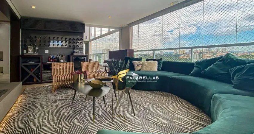 Cobertura com 4 dormitórios à venda, 370 m² por R$ 4.800.000,00 - Jardim das Samambaias - Jundiaí/SP