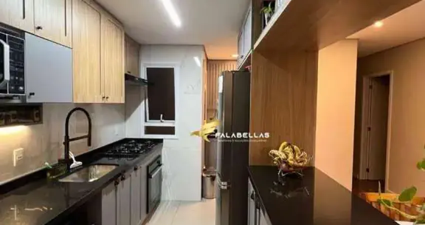 Apartamento com 3 dormitórios à venda, 78 m² por r$ 720.000,00 - engordadouro - jundiaí/sp