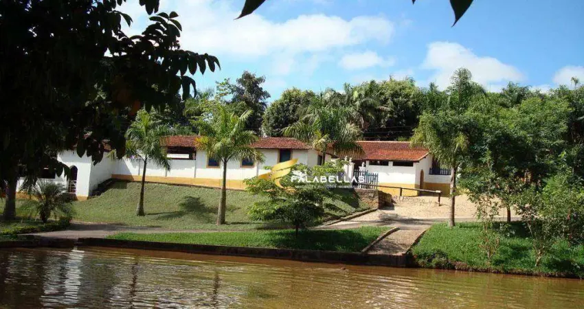 Chácara com 3 dormitórios à venda, 500000 m² por r$ 12.500.000,00 - champirra - jundiaí/sp