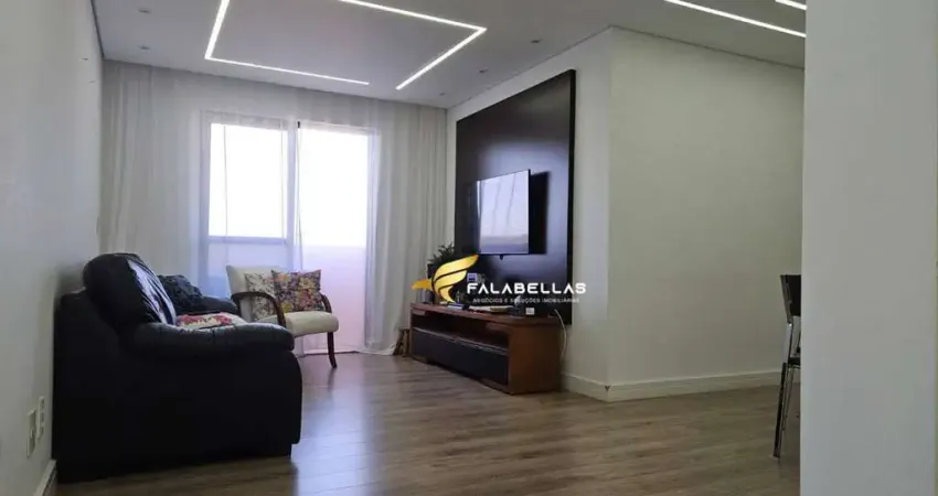 Apartamento com 3 dormitórios à venda, 100 m² por r$ 690.000,00 - parque residencial eloy chaves - jundiaí/sp