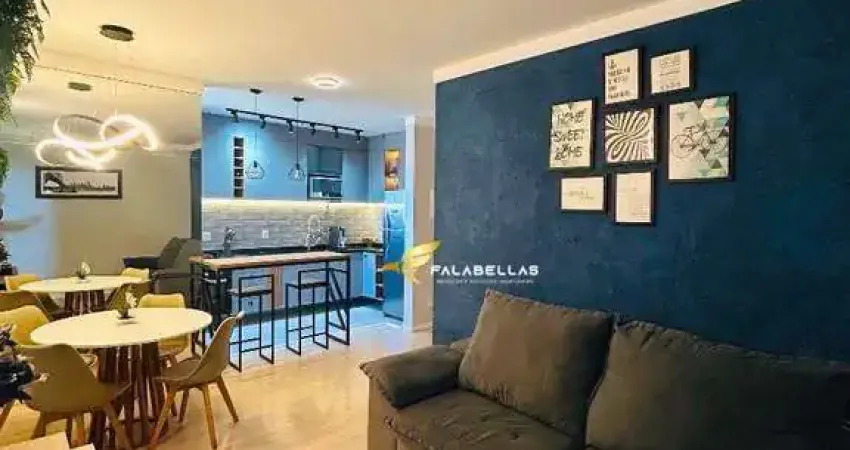 Apartamento com 3 dormitórios à venda, 77 m² por r$ 620.000,00 - bosque dos jacarandás - jundiaí/sp