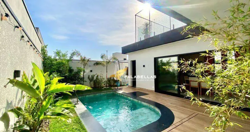 Casa com 3 dormitórios à venda, 255 m² por r$ 3.200.000 - jardim samambaia - jundiaí/sp