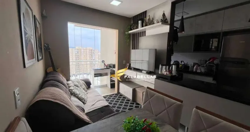 Apartamento com 2 dormitórios à venda, 49 m² por r$ 420.000,00 - vila nambi - jundiaí/sp