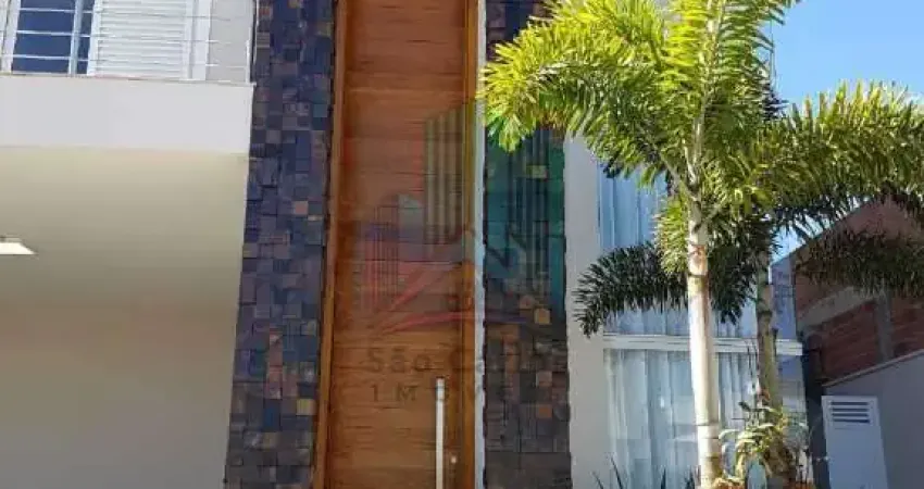 Casa em condomínio fechado com 4 quartos à venda na Avenida Professora Maria de Cresci Leopoldino, 755, Condomínio Residencial Quebec, São Carlos