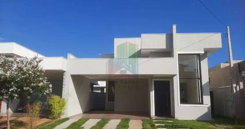 Casa em condomínio fechado com 3 quartos à venda na Avenida Professora Maria de Cresci Leopoldino, 755, Condomínio Residencial Quebec, São Carlos