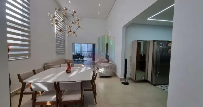 Casa em condomínio fechado com 3 quartos à venda na Avenida Professora Maria de Cresci Leopoldino, 755, Condomínio Residencial Quebec, São Carlos