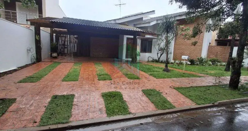 Linda casa de 3 dormitorios, sendo 1 suite no res. bosque sao carlos