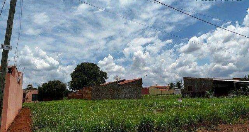 Terreno à venda, 200 m² por R$ 80.000,00 - Aldeia do Vale - Planura/MG