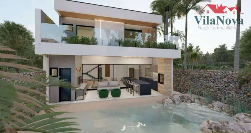 Casa com 4 dormitórios à venda, 256 m² por R$ 2.400.000,00 - Jardins Di Roma - Indaiatuba/SP