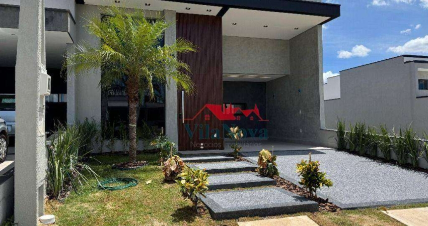 ÓTIMA CASA À VENDA COM 3 QTS, 1 SUÍTE COM CLOSET, PISCINA E ÁREA GOUMET - COND. GRAN RESERVE - INDAIATUBA SP!