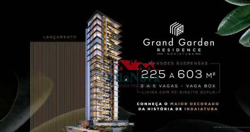 Mansões Suspensas com 4 dormitórios à venda, 190 m² por R$ 2.930.399 - Grand Garden - Indaiatuba/SP