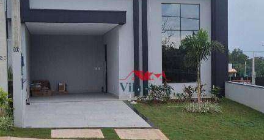 Casa com 3 dormitórios à venda, 146 m² por R$ 1.230.000,00 - Condomínio Gran Reserve - Indaiatuba/SP