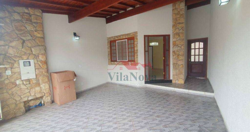 Casa com 3 dormitórios à venda, 110 m² por R$ 590.000,00 - Jardim do Valle II - Indaiatuba/SP