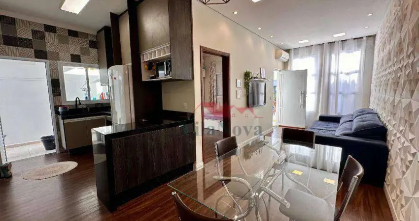 Casa com 3 dormitórios à venda, 110 m² por R$ 715.000,00 - Jardim Park Real - Indaiatuba/SP