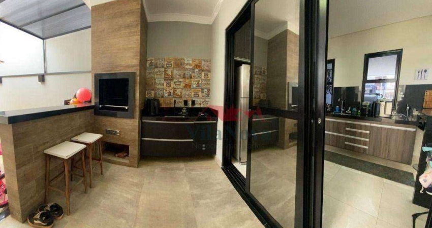Casa com 3 dormitórios à venda, 119 m² por R$ 1.054.000,00 - Jardim Bréscia - Indaiatuba/SP