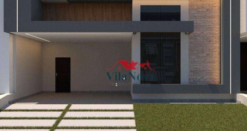 CASA ACONCHEGANTE À VENDA COM 3 SUÍTE, PISCINA E 4 VAGAS - COND. DI ROMA - INDAIATUBA - SP!