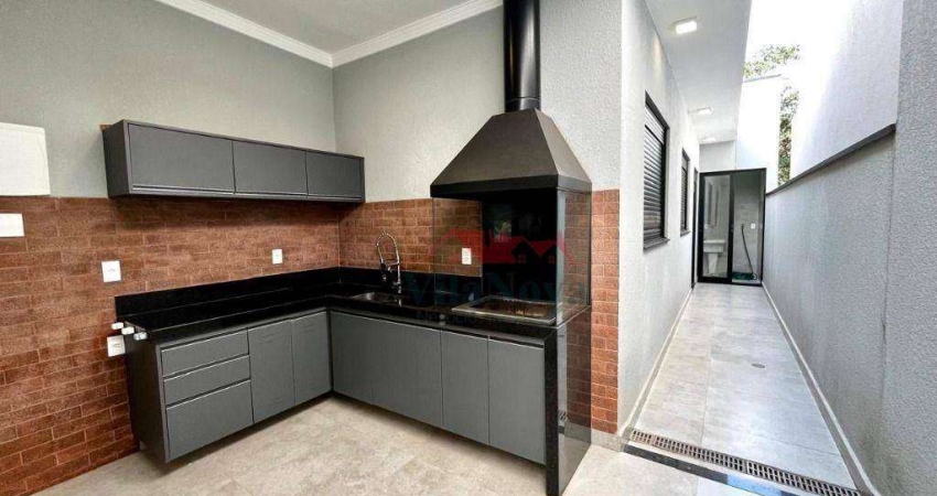 Casa com 3 dormitórios, 105 m² - venda por R$ 870.000,00 ou aluguel por R$ 5.727,00/mês - Jardim Park Real - Indaiatuba/SP