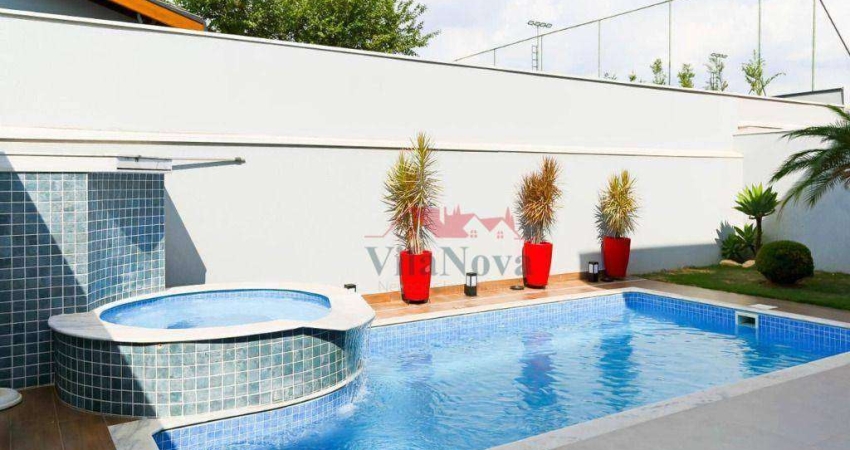 Casa com 4 suites, 290 m² - venda por R$ 1.800.000 ou aluguel por R$ 14.000/mês - Residencial Beira da Mata - Indaiatuba/SP