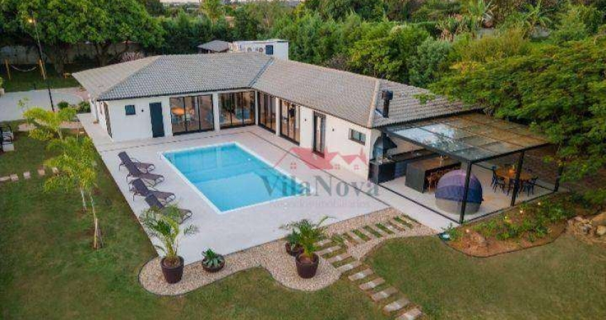 Chácara com 4 dormitórios à venda, 2880 m² por R$ 4.300.000,00 - Colinas do Mosteiro de Itaici - Indaiatuba/SP