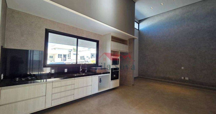Casa com 3 Suítes, 136 m² - venda por R$ 1.200.000 ou aluguel por R$ 7.501/mês - Gran Reserve - Indaiatuba/SP