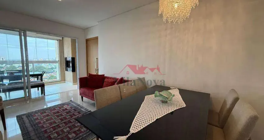 Apartamento com 3 dormitórios para alugar, 104 m² por R$ 5.900/mês - Residencial Elegance - Indaiatuba/SP