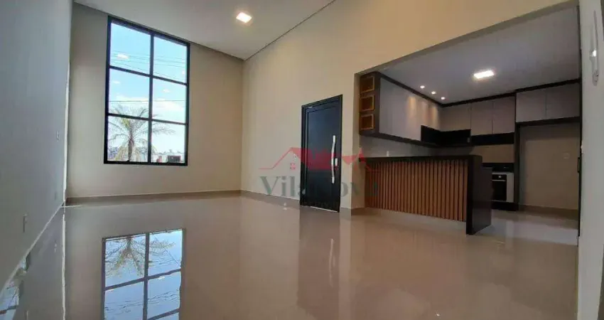 EXCELENTE CASA COM 3 QUARTOS SENDO 1 SUÍTE COM CLOSET, COZINHA E ÁREA GOURMET CONJUGADAS, PLANEJADOS E 3 VAGAS, COND. GRAN RESERVE - INDAIATUBA - SP!