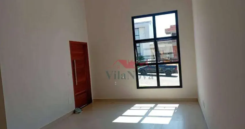 CASA À VENDA COM 3 QUARTOS SENDO 1 SUÍTE, SALA DE ESTAR E JANTAR, ÁREA GOURMET E 4 VAGAS NO COND. GRAN RESERVE EM INDAIATUBA SP!