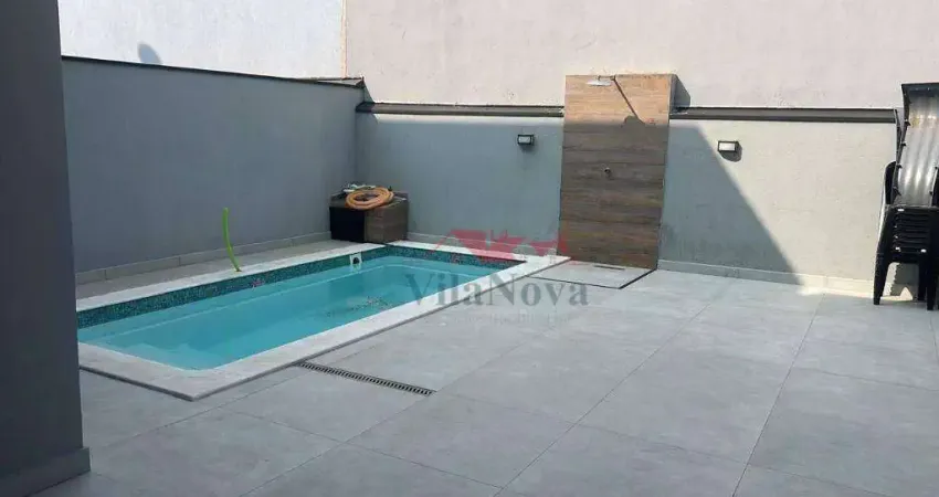 Casa com 3 dormitórios à venda, 120 m² por R$ 1.170.000,00 - Jardim Park Real - Indaiatuba/SP