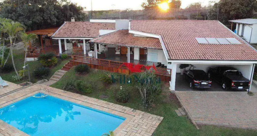 Chácara à venda, 5200 m² por r$ 3.800.000,00 - lagos de shanadu - indaiatuba/sp