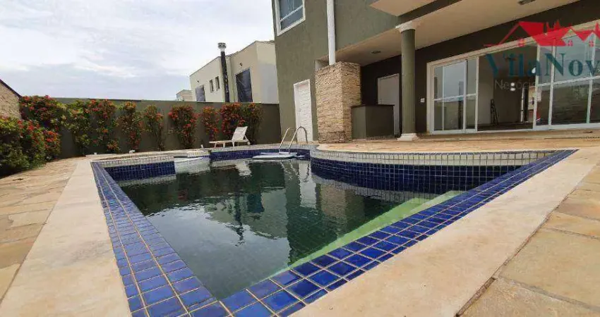 Casa com 3 dormitórios à venda, 332 m² por r$ 2.525.000,00 - jardim vila paradiso - indaiatuba/sp