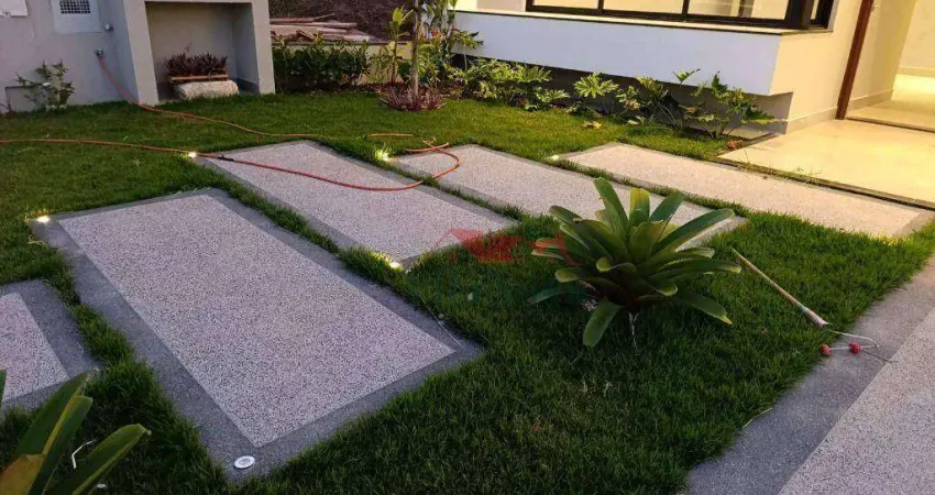 Excelente casa em final de construção à venda com 3 suítes, lavabo, escritório, piscina e 4 vagas - cond. maria cândida - indaiatuba - sp!