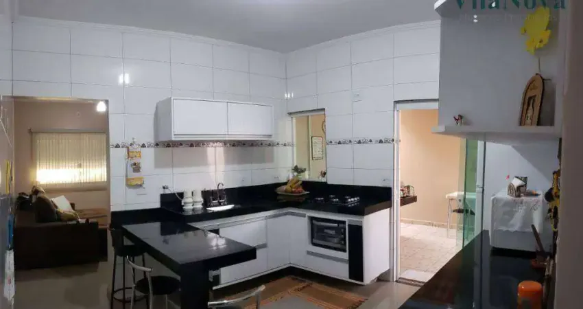 Casa com 3 dormitórios à venda, 150 m² por r$ 497.000,00 - recanto do guarau - salto/sp