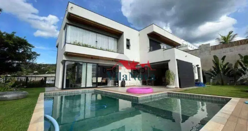 Casa com 4 dormitórios à venda, 302 m² por r$ 3.000.000,00 - itapetinga - atibaia/sp