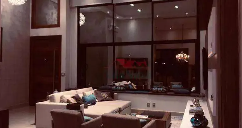 Casa com 3 dormitórios para alugar, 209 m² por r$ 16.285/mês - condomínio maria dulce - indaiatuba/sp