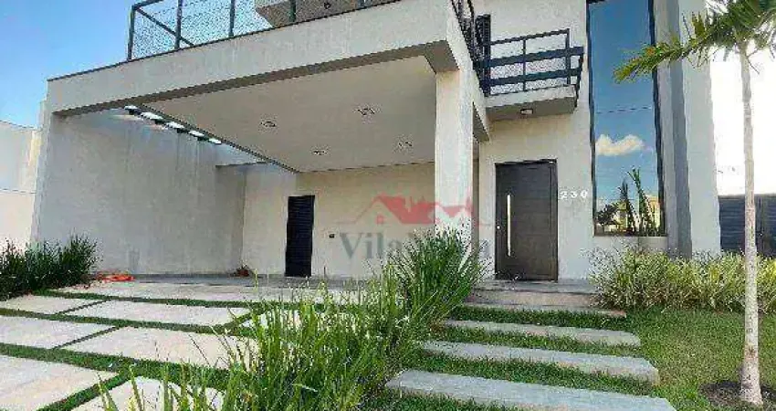 Casa com 3 dormitórios à venda, 180 m² por r$ 1.390.000,00 - residencial central parque - salto/sp