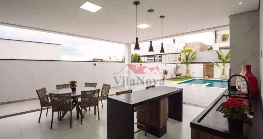 Casa com 3 suítes à venda, 328 m² - condomínio helvetia park ii - indaiatuba/sp