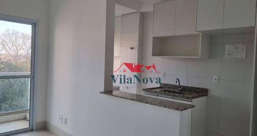 Apartamento com 3 dormitórios para alugar, 63 m² por r$ 3.052,10/mês - reserva vista verde - indaiatuba/sp